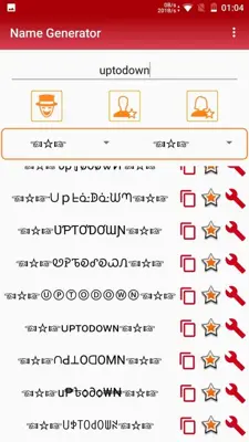Name Generator android App screenshot 2
